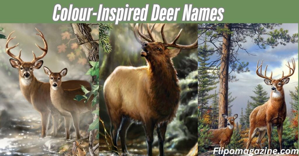 Colour-Inspired Deer Names