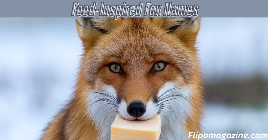 Food-Inspired Fox Names