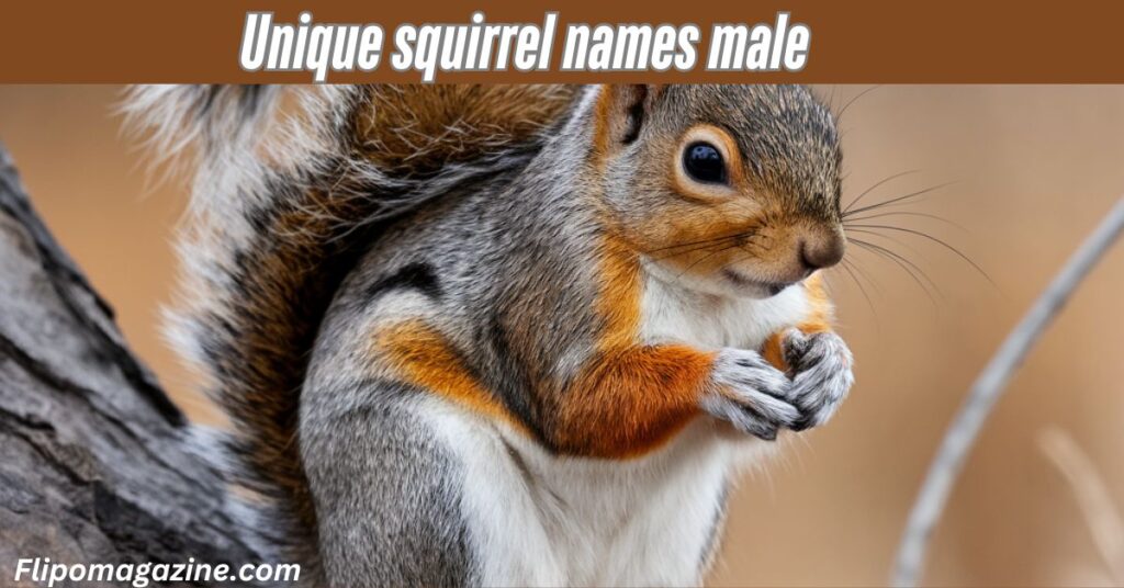 Unique squirrel names male