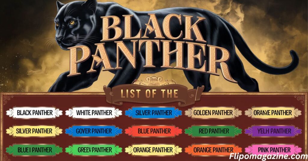 Black Panther Names