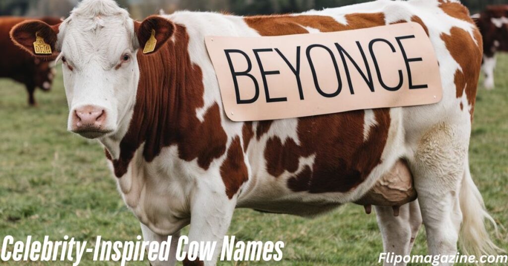 Celebrity-Inspired Cow Names